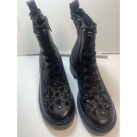 Karl Lagerfeld Paris Breck Studded Booties Sz 6 New - Picture 2 of 10